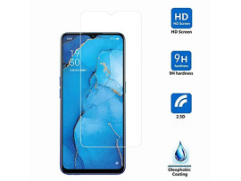 Tempered Glass / Screen Protector Guard Compatible for Oppo F15 / Oppo F15 Pro / Oppo F17 / Oppo A73 / Oppo A91 / Oppo Reno 3 / Samsung Galaxy A31 / Vivo V20 (Transparent) with Easy Installation Kit (pack of 1)